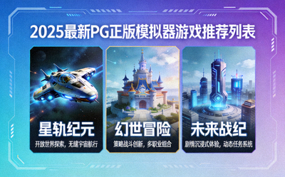 2025最新PG正版模拟器游戏推荐列表