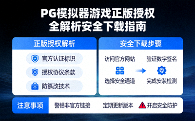 PG模拟器游戏正版授权全解析安全下载指南